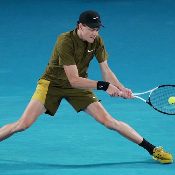 Jannik Sinner n'a pas tremblé pour rejoindre le 3e de l'Open d'Australie.