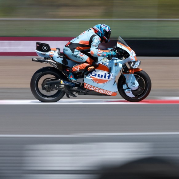 Raul Fernandez a fêté dimanche sa 1re victoire en MotoGP