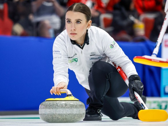 Xenia Schwaller et son équipe joueront les médailles dans le Mondial à Calgary