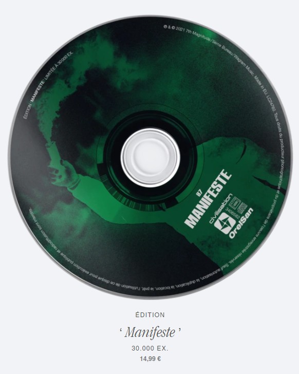 Pour son album Civlisation, Orelsan sort 15 disques différents