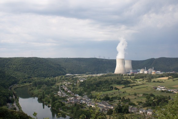 La centrale nucléaire de Chooz, en France.