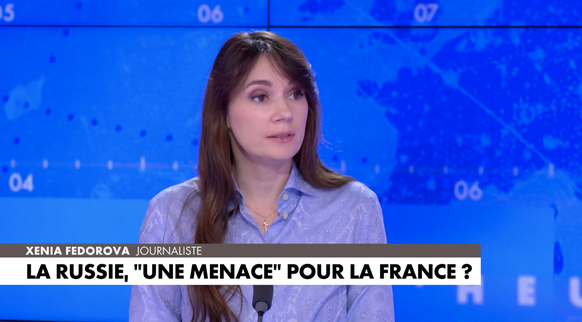 Xenia Fedorova sur CNews