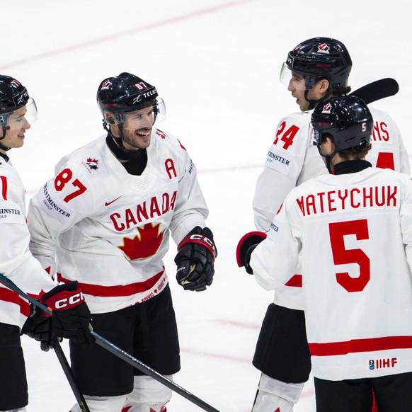Crosby (87) et le Canada ont cueilli un 5e succès en 5 matches à Fribourg