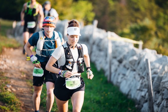 Audrey a toutefois pu poursuivre sa course.