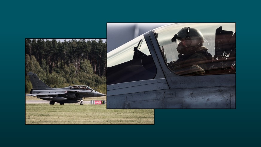 Voici la mission des Rafale français déployés face à Poutine