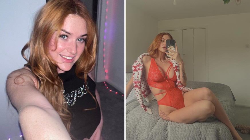Grâce à ses deux vagins, elle vend des trucs improbables à ses fans