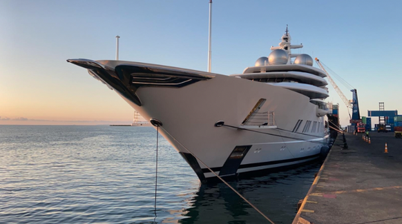 L'Amadea a été saisi le 7 juin par le Trésor américain au large des Îles Fidji.