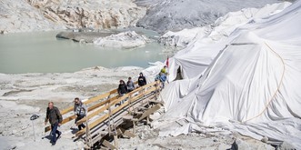 «Deux mois d'avance»: les glaciers fondent trop vite cette année 