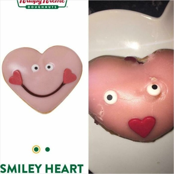Valentinstags Donut