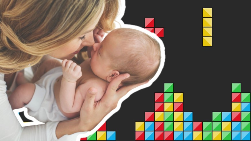 Voici pourquoi certaines jeunes mamans devraient jouer à Tetris