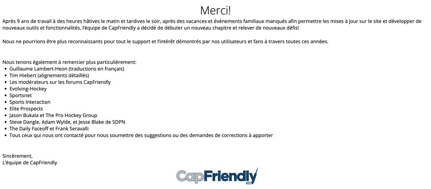 Cap Friendly