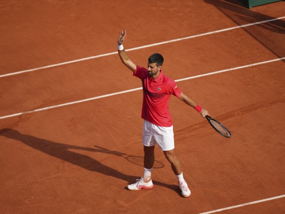 Novak Djokovic: un sans-faute pour l&#039;instant � Roland-Garros.