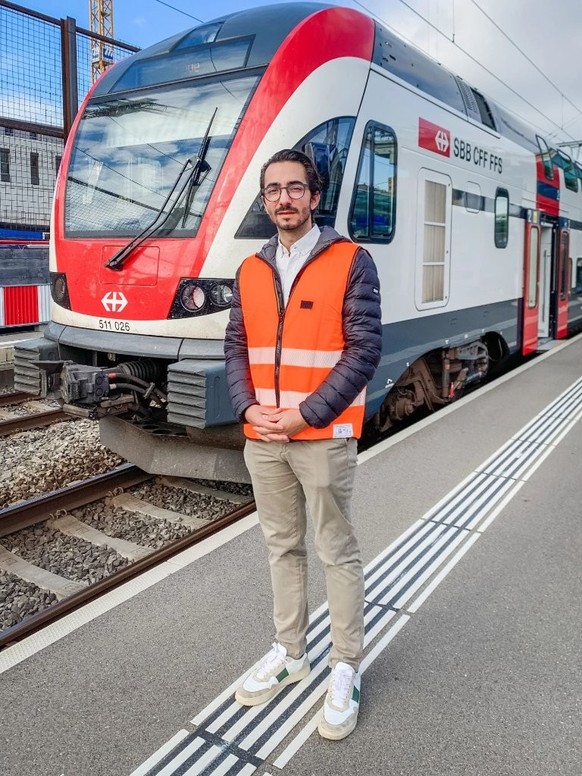 Jhonny Domingues, responsable de la planification de la conduite des trains et des manœuvres.