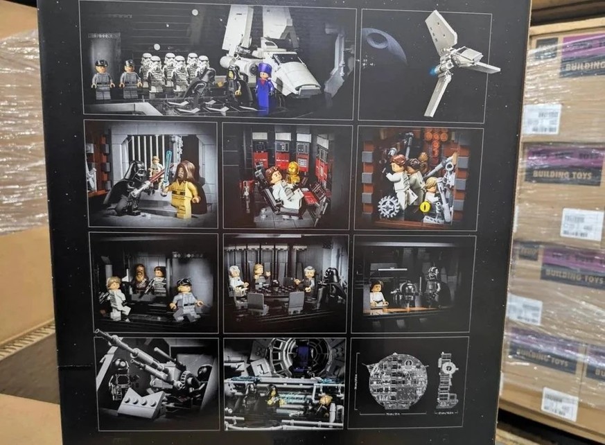 lego star wars todesstern

https://www.reddit.com/r/Legoleak/comments/1mm3ecd/75419_ucs_death_star_full_box_source/