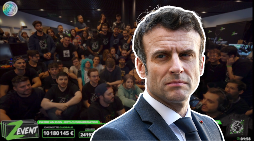 Le message d&#039;Emmanuel Macron en soutien au ZEvent a échauffé les esprits du côté des streamers.