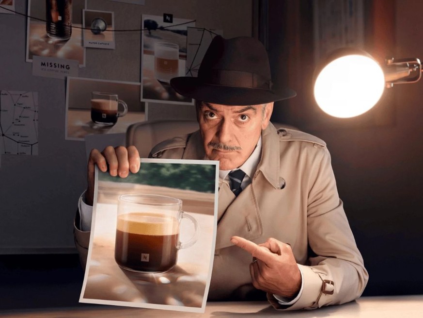 Le café devient plus cher. Même George Clooney, égérie de Nespresso, ne peut rien y faire.