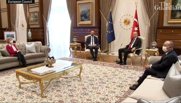 Union européenne Charles Michel Erdogan Ursula von der Leyen Turquie