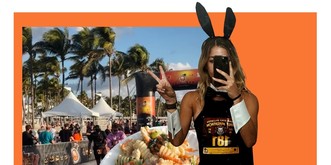 J'ai couru un semi-marathon d'Halloween habillée en playmate