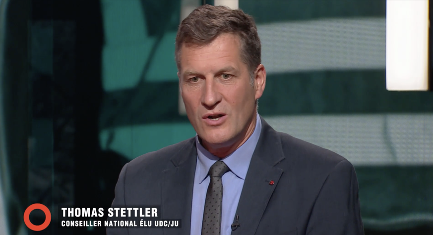 Thomas Stettler conseiller national élu UDC du canton du Jura