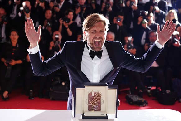 La Palme d'Or du 75<sup>e </sup>Festival de Cannes est revenue samedi à Ruben Östlund pour <em>Sans filtre</em>.
