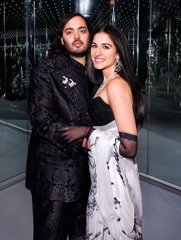 Anant Ambani et sa femme Radhika.