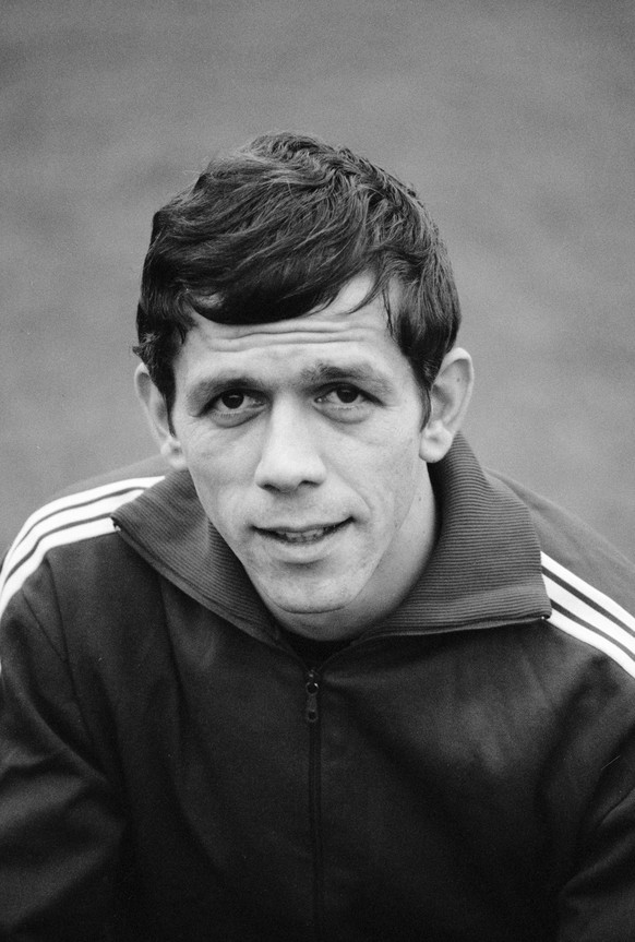 Albert Bonny, Spieler des FC Neuchatel Xamax, aufgenommen am 11. November 1973. (KEYSTONE/PHOTOPRESS-ARCHIV/Str)