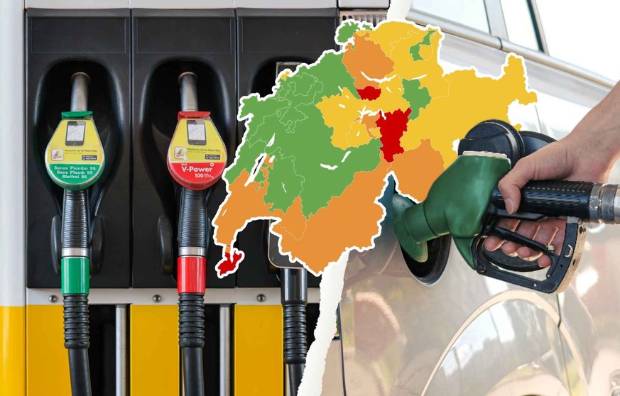 Voici où les prix des carburants sont les plus élevés en Suisse