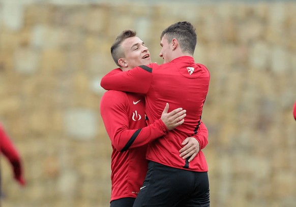 Xherdan Shaqiri et Taulant Xhaka se connaissent et s'apprécient depuis leurs jeunes années.