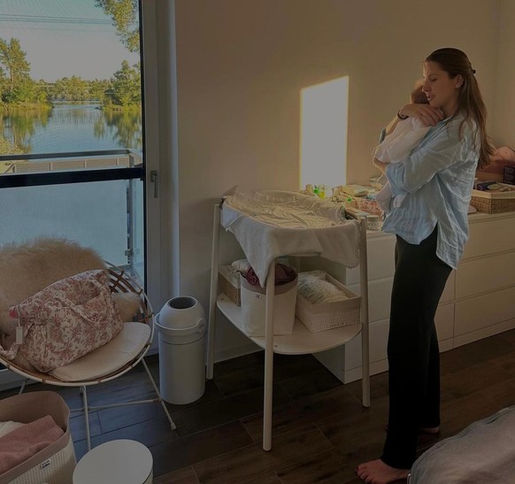 La grossesse et les premiers jours en tant que maman de Belinda Bencic se sont très bien passés.