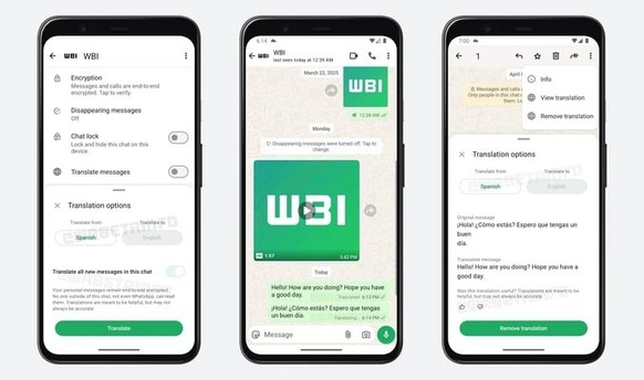 Les utilisateurs disposent de nombreuses options pour gérer la fonction de traduction.