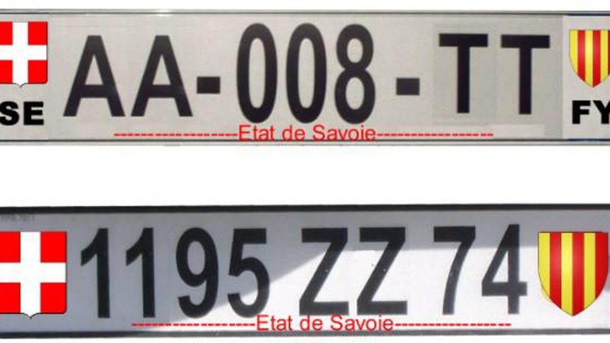 C'est interdit de rouler en Suisse avec des plaques savoyardes