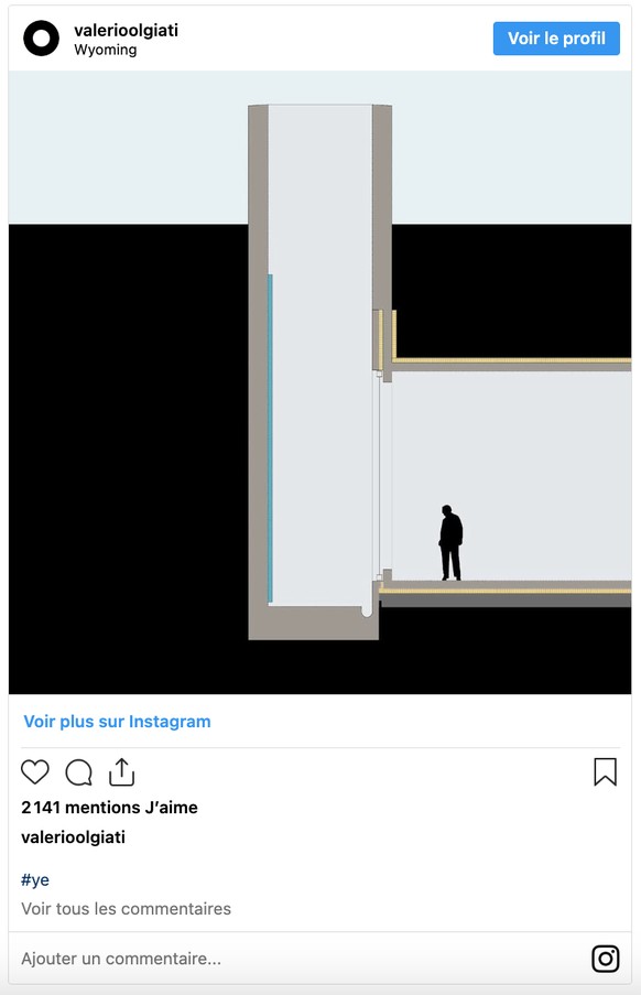 Projet d&#039;architecture de Valerio Olgiati