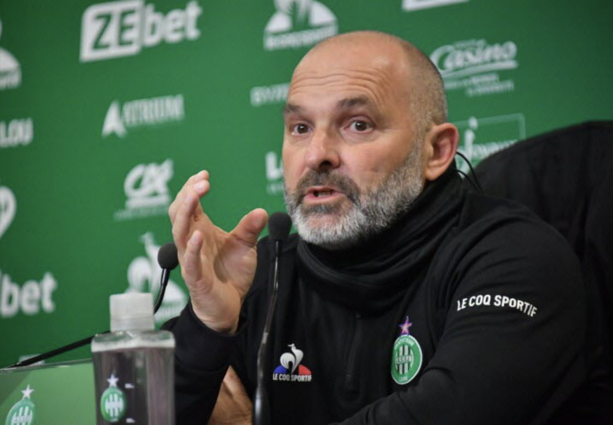 Les footballeurs peuvent parfois en sortir des belles. Exemple avec l'entraîneur de Saint-Etienne, Pascal Dupraz.