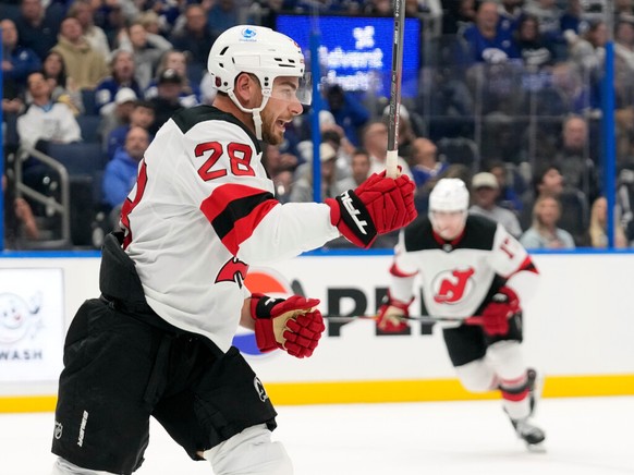 Timo Meier a inscrit le 1er but des Devils samedi