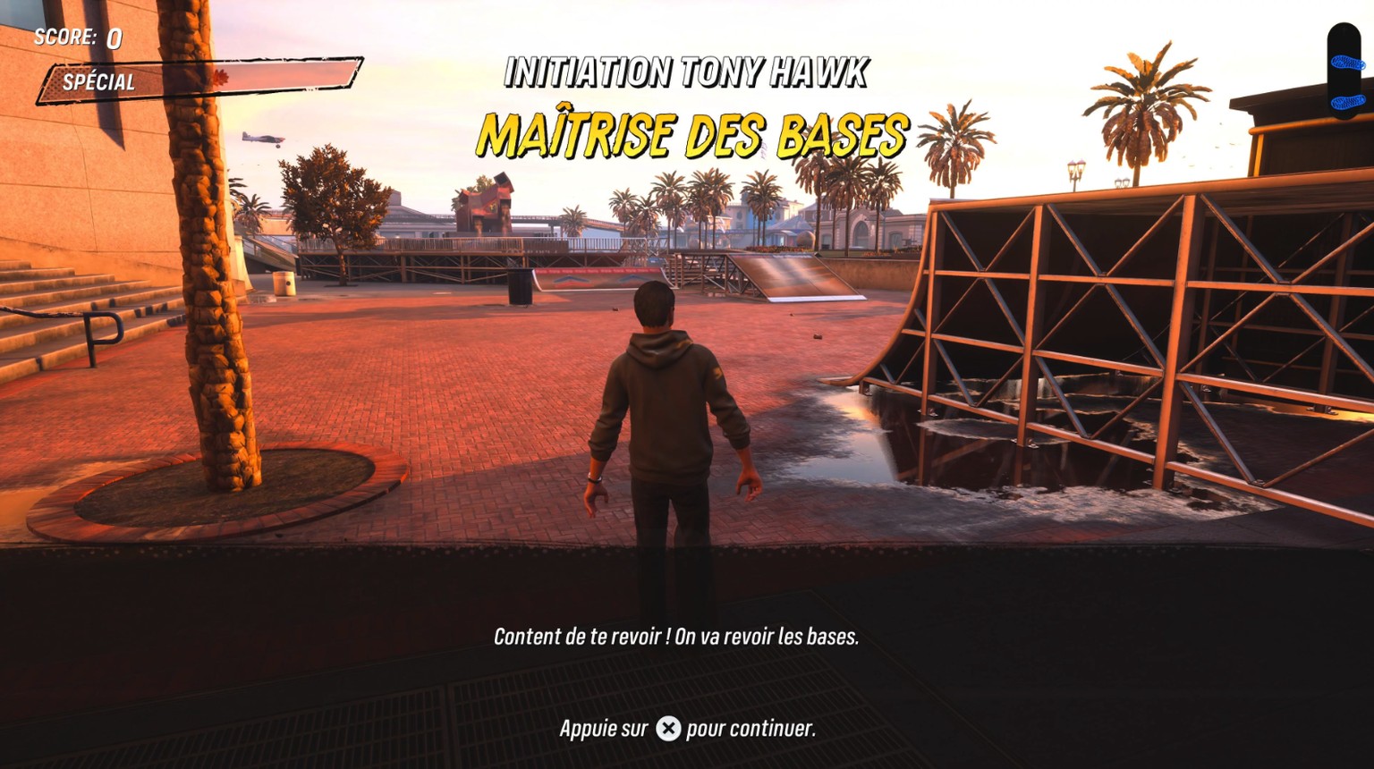 L’initiation est vraiment bien faite et nous accompagne dans l’apprentissage des tricks de base