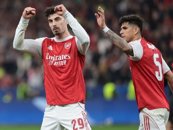 Kai Havertz après son but