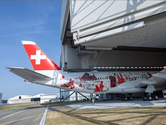 Les nouveaux designs des avions A350-900 de Swiss