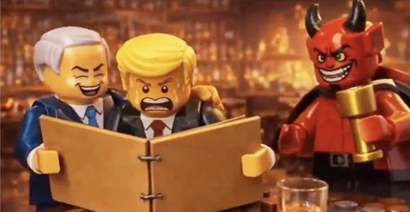 «Little Orange Man»: comment l’Iran utilise des vidéos Lego pour ridiculiser Donald Trump