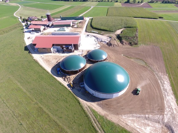 Biogaz de la Baroche à Miécourt.