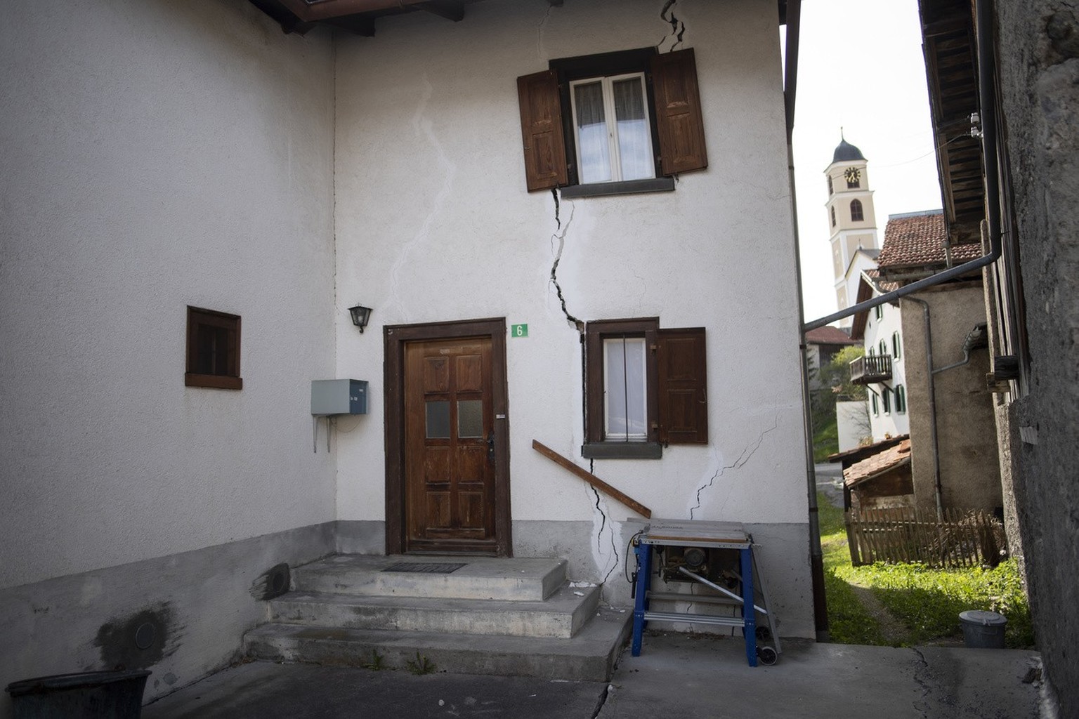 Brienz: après l&#039;éboulement, on craint les glissements de terrain