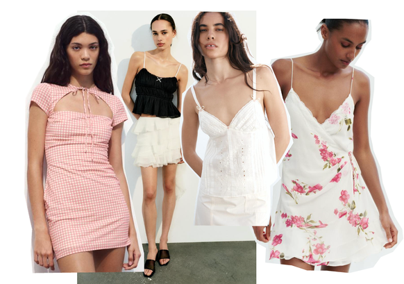 L&#039;esthétique «coquette» peut s&#039;adopter chez Zara
