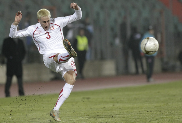 Vincent Rüfli a fêté sa seule sélection au stade Josy Barthel du Luxembourg le 15 novembre 2011.