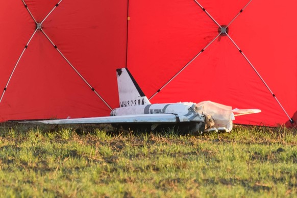 Un des drones retrouvés en Pologne le 10 septembre 2025.