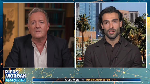 L'ex-mari de Britney Spears, Sam Asghari est apparu dans l'émission Piers Morgan Uncensored pour discuter de la guerre menée par l'Amérique contre son pays natal, l'Iran.