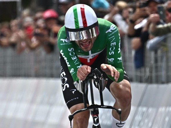 Filippo Ganna a survolé le chrono du contre-la-montre