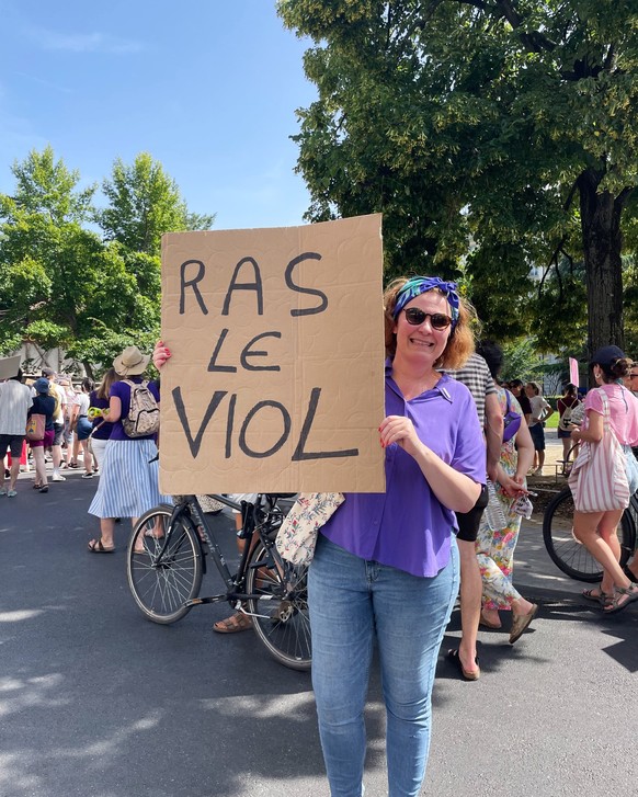 Grève féministe du 14 juin 2025 à Genève.