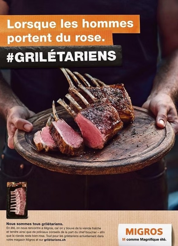 La publicité de Migros en 2018.