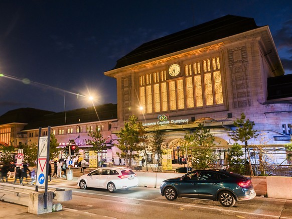 Une p�tition demande de relier la gare CFF de Lausanne au Flon avec une galerie pi�tonne (photo d&#039;illustration).