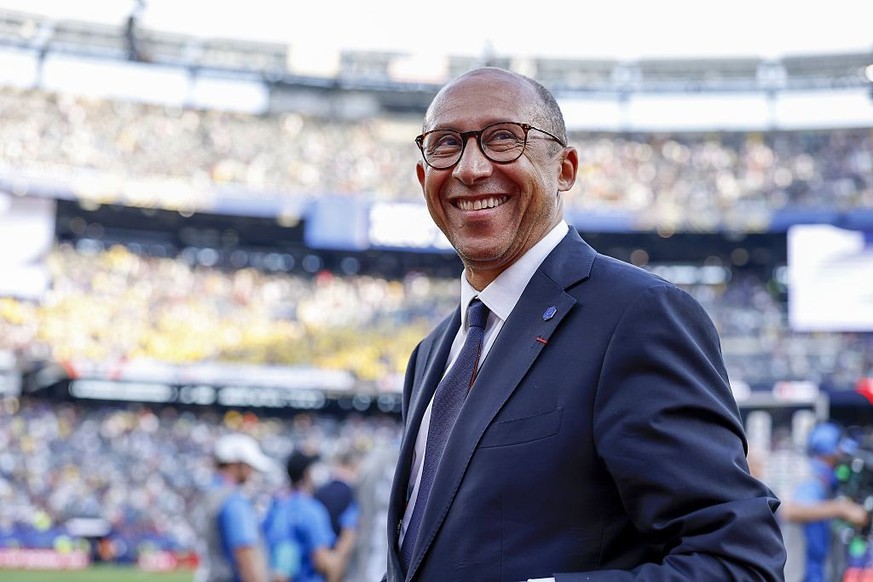 NEW JERSEY - Philippe Diallo, president of the France Football Federation, after the 2026 FIFA World Cup Round of 32 match between France and Sweden at Metlife Stadium on June 30, 2026, in East Ruther ...