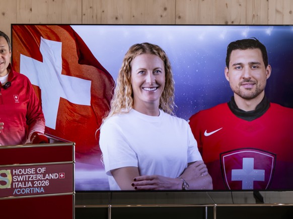 Fanny Smith et Nino Niederreiter seront les porte-drapeau de la Suisse lors des cérémonies d'ouverture de JO 2026.